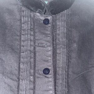 Ralph Lauren Jeans Company BLACK jacket with beautiful buttons